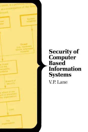 Cover of Security of Computer-based Information Systems