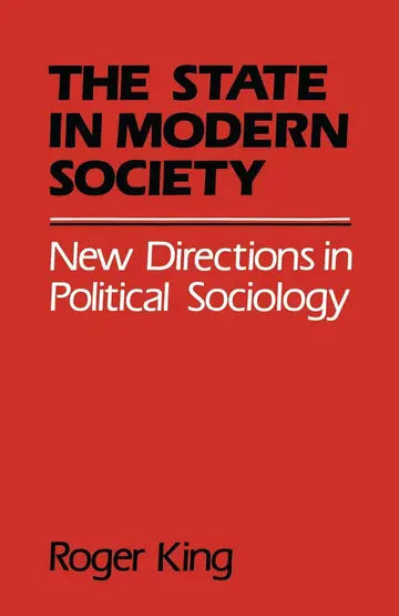 Cover of The State in Modern Society