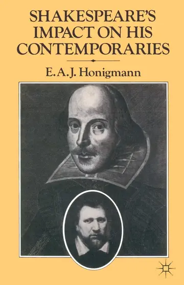 Cover of Shakespeare's Impact on his Contemporaries