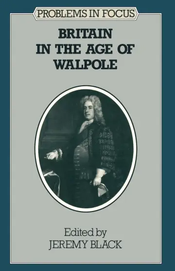 Cover of Britain in the Age of Walpole