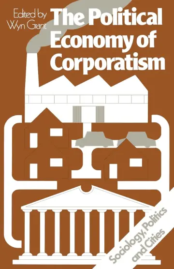 Cover of The Political Economy of Corporatism