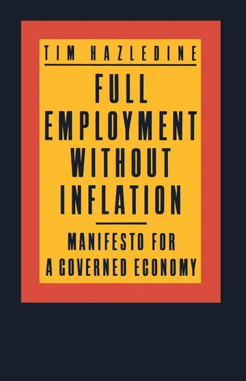 Cover of Full Employment without Inflation