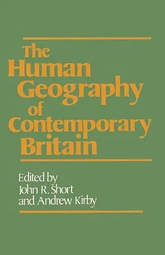 Cover of The Human Geography of Contemporary Britain