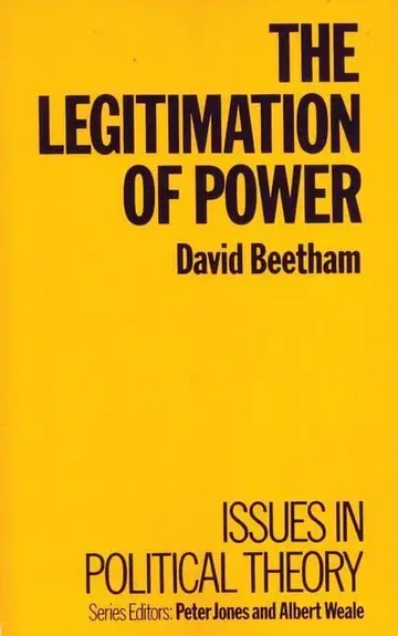 Cover of The Legitimation of Power
