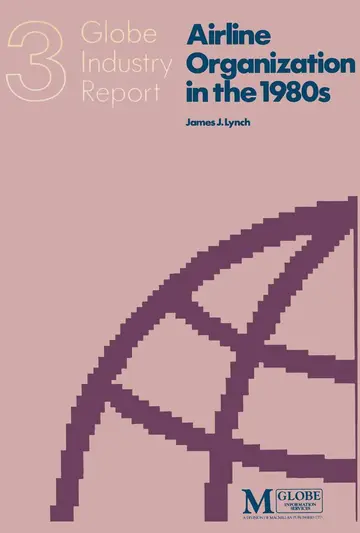 Cover of Airline Organization in the 1980s