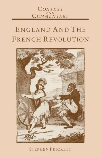 Cover of England and the French Revolution