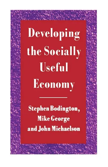 Cover of Developing the Socially Useful Economy