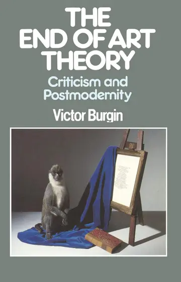 Cover of The End of Art Theory