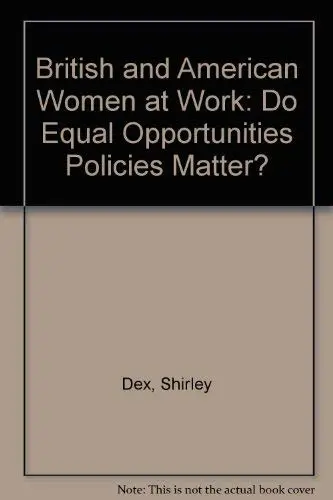 Cover of British and American Women at Work