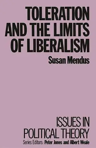 Cover of Toleration and the Limits of Liberalism