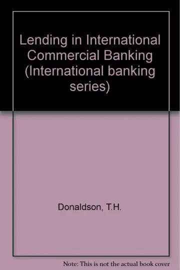 Cover of Lending in International Commercial Banking