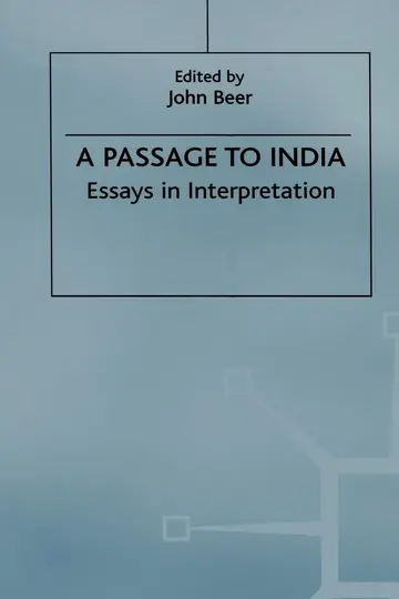 Cover of A Passage to India