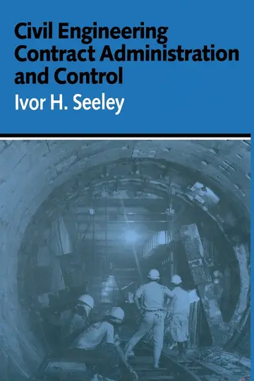 Cover of Civil Engineering Contract Administration and Control