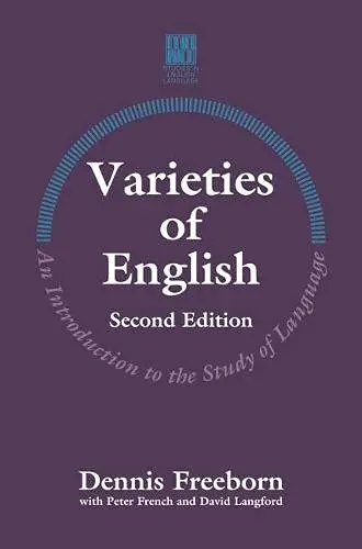 Cover of Varieties of English