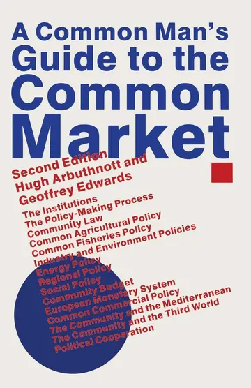 Cover of A Common Man’s Guide to the Common Market