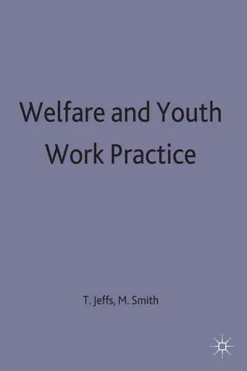 Cover of Welfare and Youth Work Practice