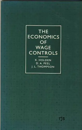 Cover of The Economics of Wage Controls