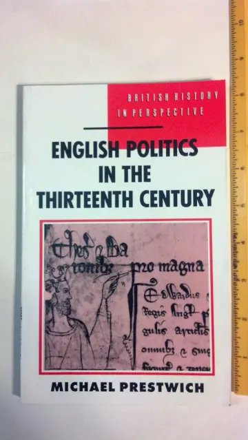 Cover of English Politics in the Thirteenth Century