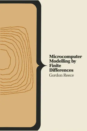 Cover of Microcomputer Modelling by Finite Differences