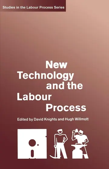 Cover of New Technology and the Labour Process