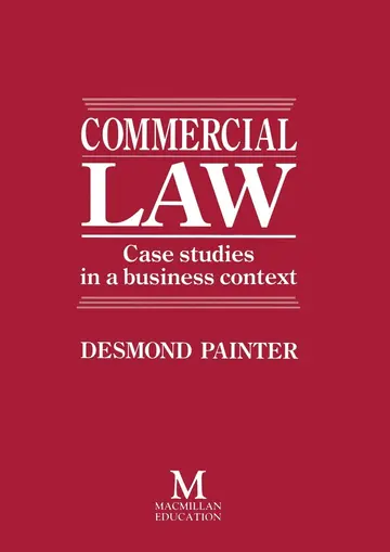 Cover of Commercial Law