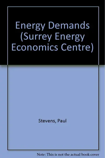 Cover of Energy Demands