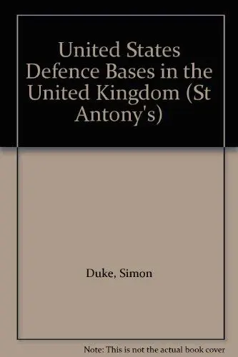 Cover of United States Defence Bases in the United Kingdom
