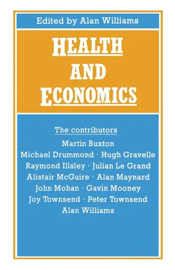 Cover of Health and Economics