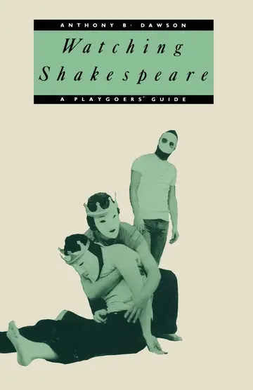 Cover of Watching Shakespeare