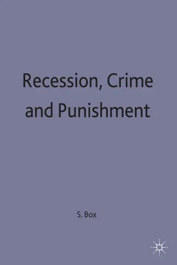 Cover of Recession, Crime and Punishment