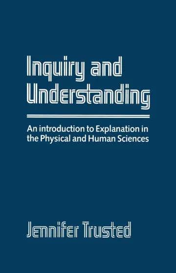 Cover of Inquiry and Understanding