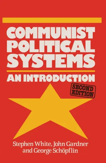 Cover of Communist Political Systems