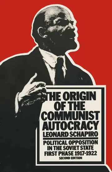 Cover of The Origin of the Communist Autocracy