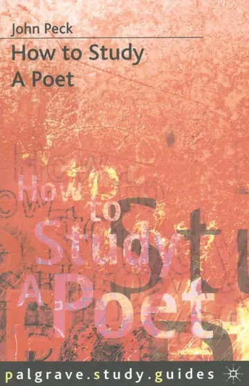 Cover of How to Study a Poet