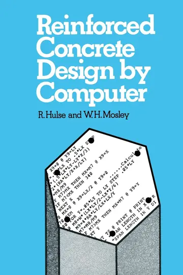 Cover of Prestressed Concrete Design by Computer