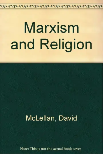 Cover of Marxism and Religion