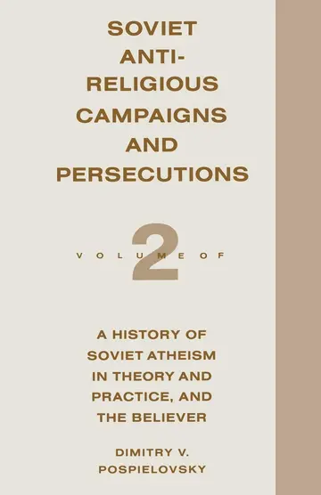 Cover of Soviet Antireligious Campaigns and Persecutions