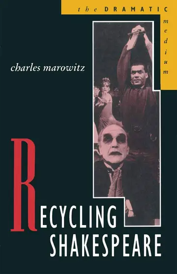Cover of Recycling Shakespeare