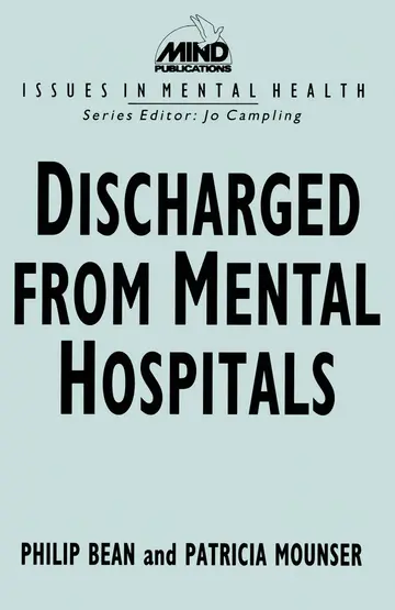 Cover of Discharged from Mental Hospitals