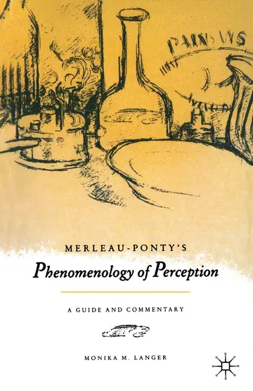 Cover of Merleau-ponty's "Phenomenology of Perception"