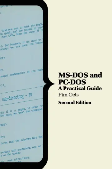 Cover of M. S.-DOS and Personal Computer DOS