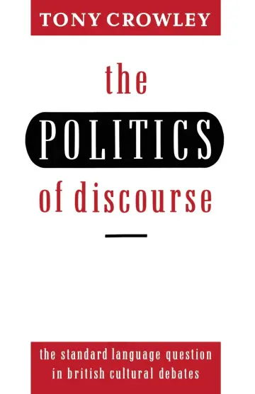 Cover of The Politics of Discourse