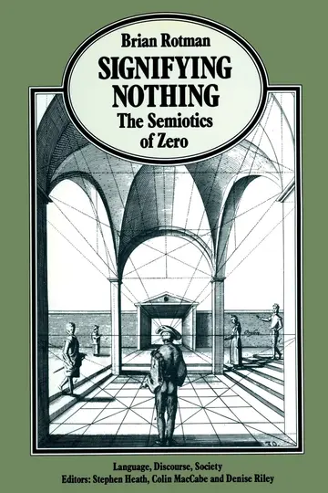 Cover of Signifying Nothing