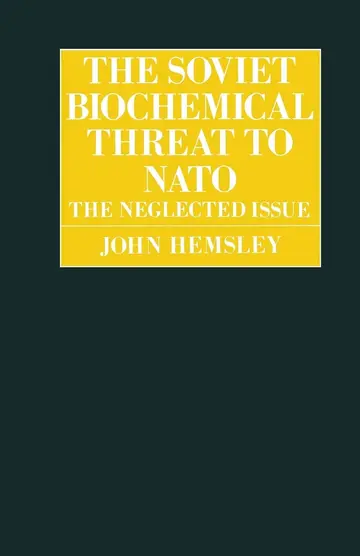 Cover of The Soviet Biochemical Threat to NATO