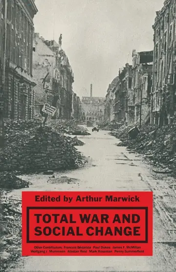 Cover of Total War and Social Change