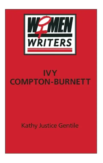 Cover of Ivy Compton-Burnett