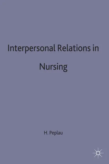 Cover of Interpersonal Relations in Nursing