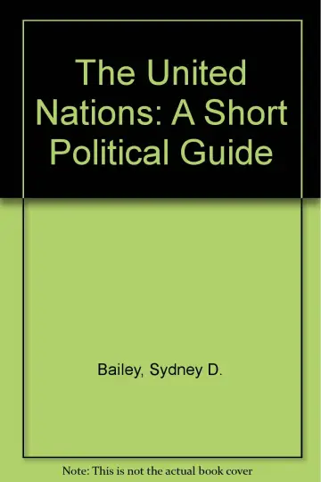 Cover of The United Nations