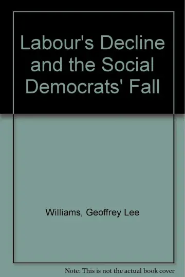 Cover of Labour's Decline and the Social Democrats' Fall