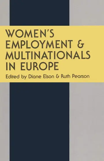 Cover of Women’s Employment and Multinationals in Europe